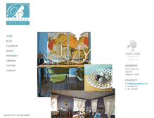 Tablet Screenshot of bluedazedesigns.com